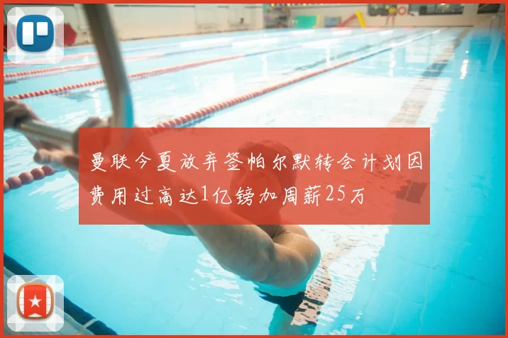 曼联今夏放弃签帕尔默转会计划因费用过高达1亿镑加周薪25万