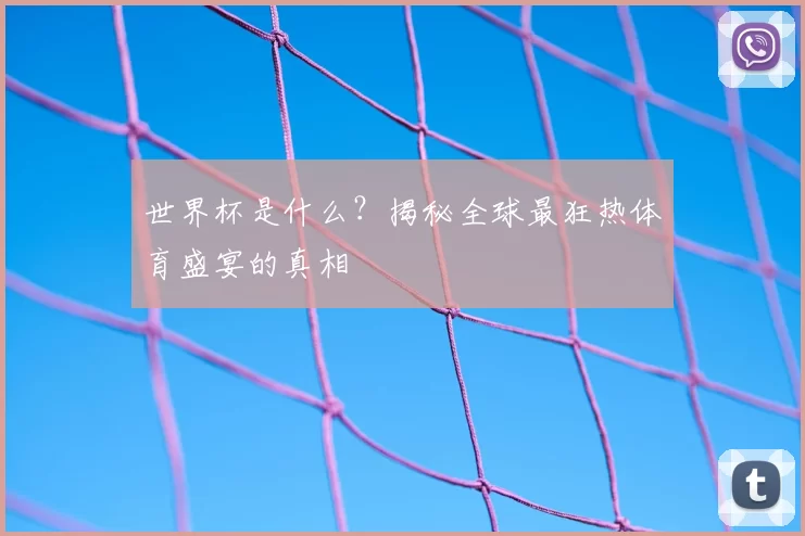 世界杯是什么？揭秘全球最狂热体育盛宴的真相